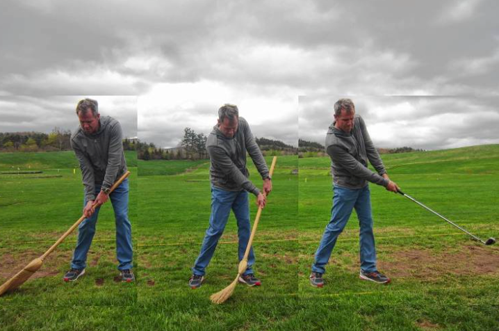 Amen Corner: A Sweep Way to Practice Swing