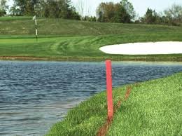 Lateral Hazard &ndash; Red Stake